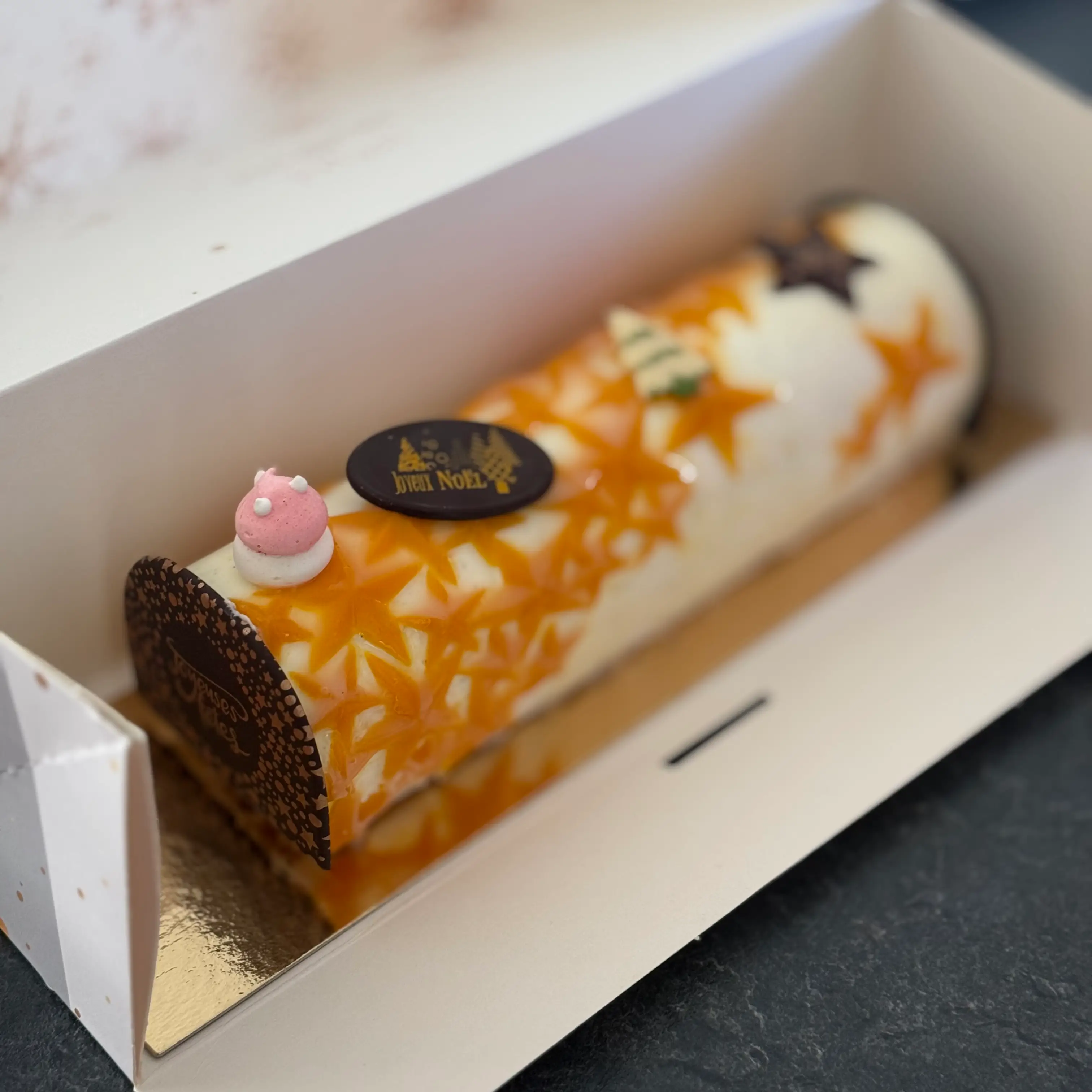 Buche de noel exotique