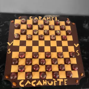 Damier en chocolat 🍫♟️