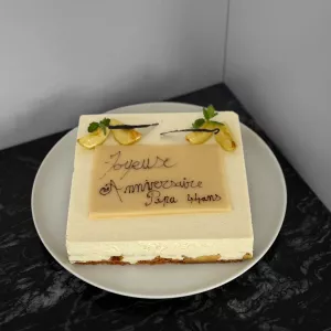 Entremet Pomme 🍎 Caramel Vanille