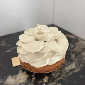 Entremet Individuel Vanille Amande Noisette